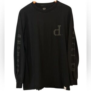 Diamond Supply Co. Graphic Tee - Black on Black L